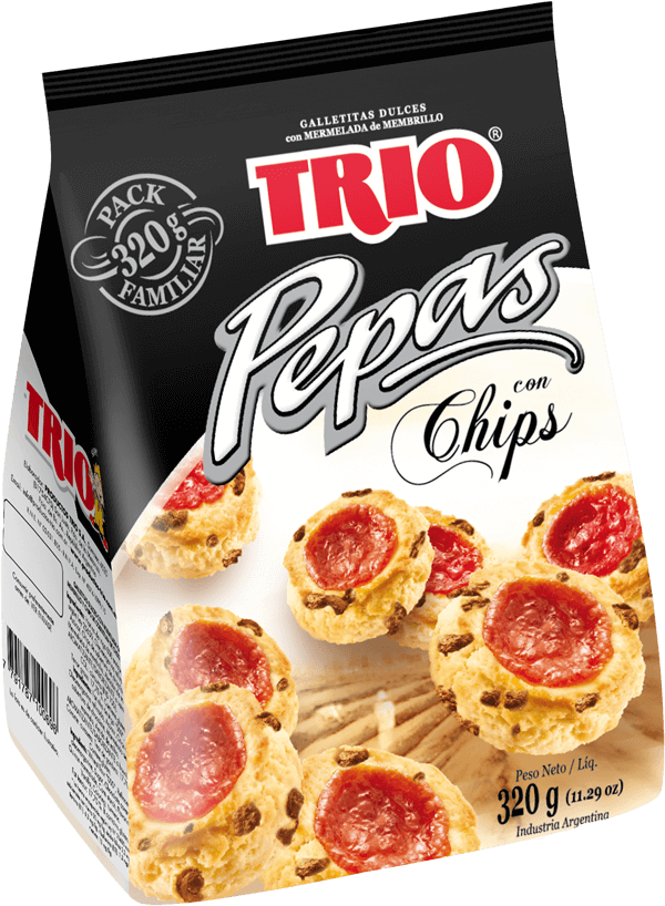 GALL TRIO PEPAS CHIPS 20u x 180g